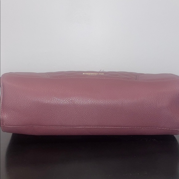 Rampage Quilted Maroon Satchel -EUC (barely loved) - Picture 5 of 10